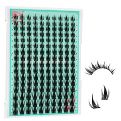 AMZGIRL LASH Clusters Lily, boîte visible, regard naturel prêt à être sublimé.