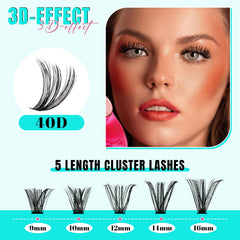 AMZGIRL LASH colle et démaquillant 5ml, fixation et retrait faciles.