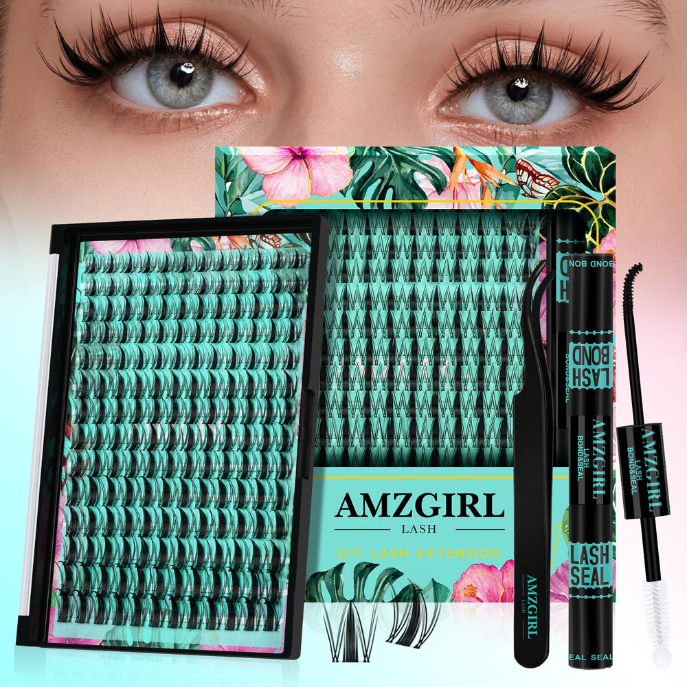 AMZGIRL LASH ensemble 168 pièces cils manga bande invisible: aspect naturel et rapide.