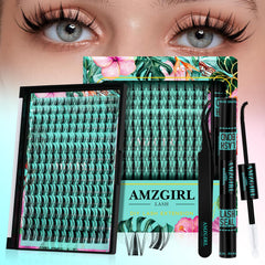 AMZGIRL LASH ensemble 168 pièces cils manga bande invisible: aspect naturel et rapide.
