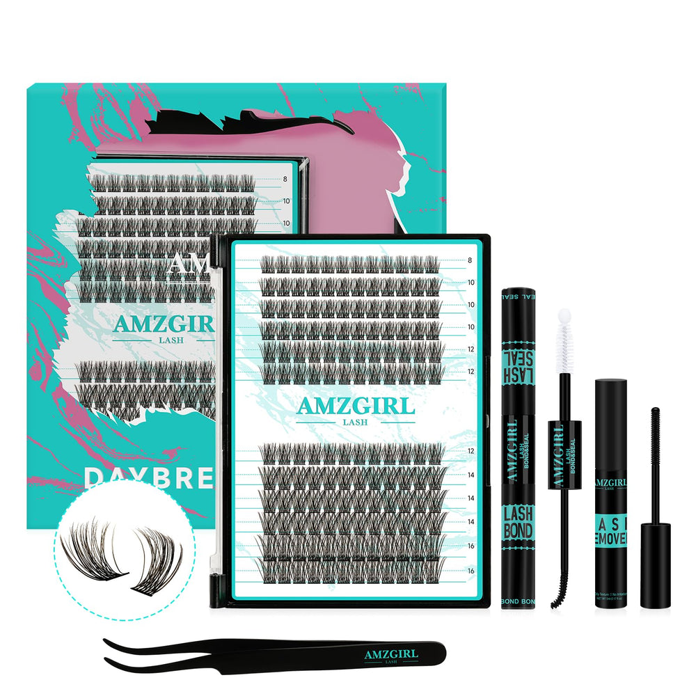 AMZGIRL LASH Daybreak : clusters pour un rendu naturel et volumineux.
