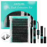 AMZGIRL LASH kit extension 320 pièces pour création de look personnalisé à domicile.