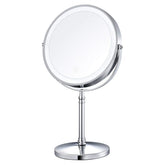 AMZTOLIFE Miroir maquillage 8 pouces lumineux pour un maquillage précis et uniforme