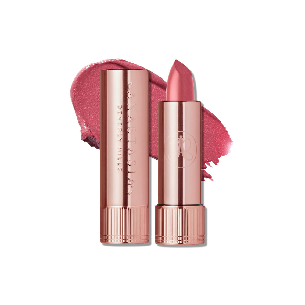 Anastasia Beverly Hills Satin Lipstick Rose Dream dans un étui luxueux pour un style élégant