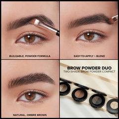 Anastasia Brow Powder Duo Caramel pinceau inclus pour précision