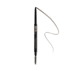 Anastasia Brow Wiz Soft Brown, crayon sourcils ultra-fin pour tracé précis et naturel.