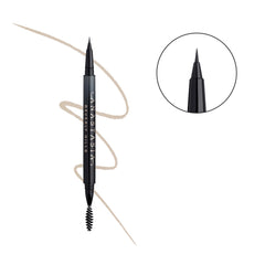 Anastasia Beverly Hills MicroStroke Brow Pen – trait-fin, rendu naturel sur les sourcils blond.