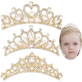 ANBALA tiare petit ensemble trois argent: ensemble élégant pour fêtes et cérémonies.