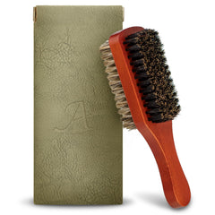 Brosse Ancable à poils de sanglier, face dure pour dompter les cheveux épais.
