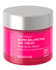 Andalou Naturals 1000 Roses – bouteille montrant hydratation légère pour peaux sensibles.