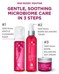 Andalou Naturals 1000 Roses – extrait Rosa Centifolia pour texture plus lisse.