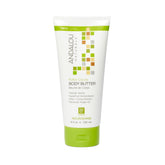 Beurre corporel Kukui Cocoa d'Andalou Naturals, texture riche et nourrissante pour peau sèche.