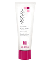Andalou Naturals: lotion-visage-spf18 ultra leger — hydratation légère et protection UV.