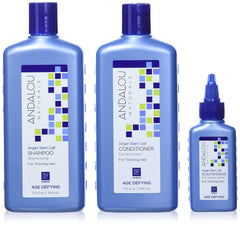Andalou Naturals shampooing anti-âge – cheveux plus forts et moins cassants