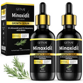Andelusita minoxidil rosemary biotin bottle pour supports daily scalp care and fullness.