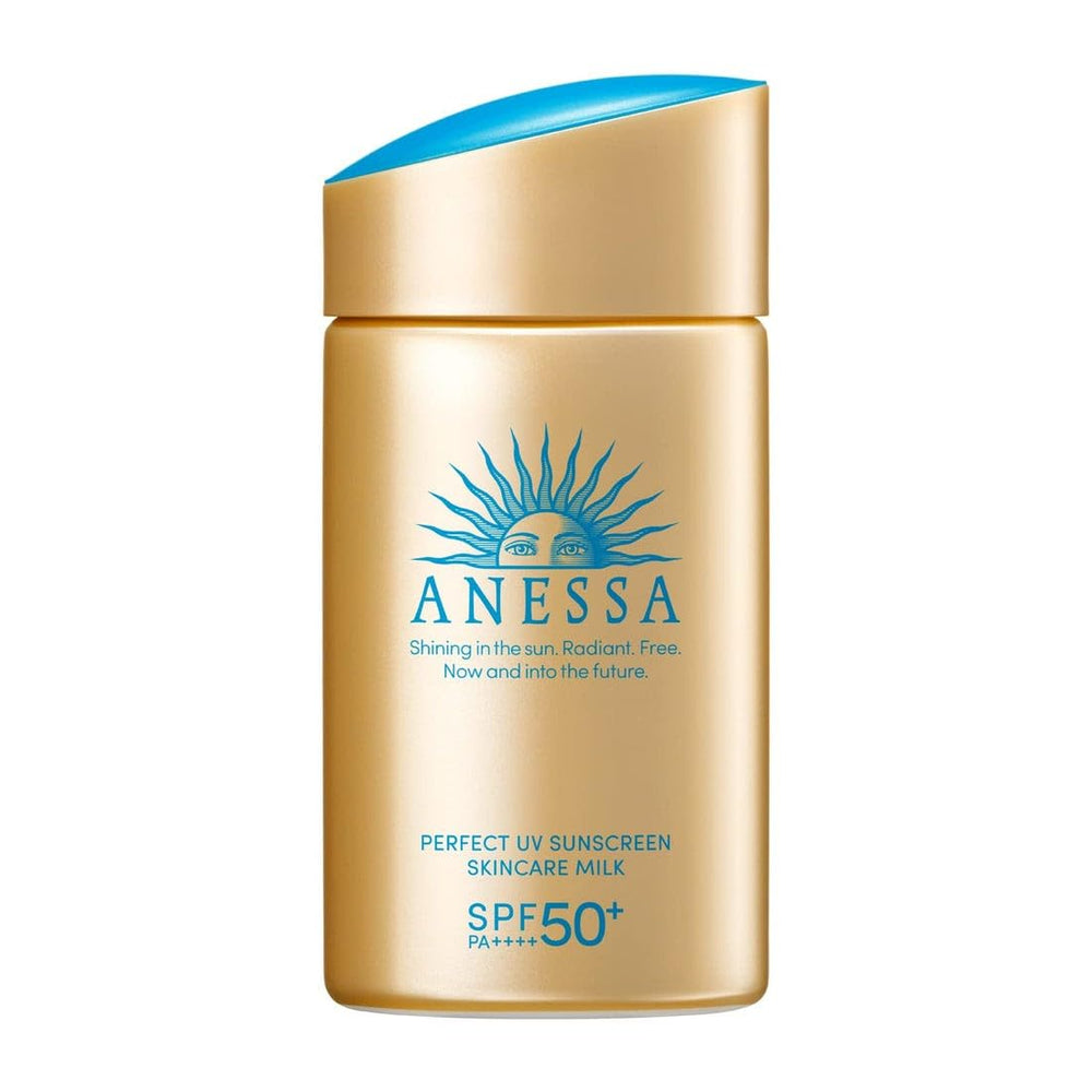 Anessa Lait Solaire Perfect UV N sur bouteille de 60 ml, protection légère.