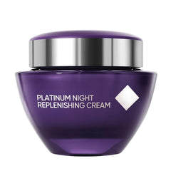 Aneww Platinum Nocturne Crème sur pot, texture riche pour peau douce au réveil.