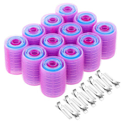 Rouleaux auto-grip Anezus pour boucles multicolores à usage domicile