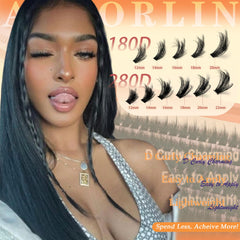 Anforlin Cils Manga Extensions Spikes 4mm supplémentaires pour des pointes plus audacieuses.