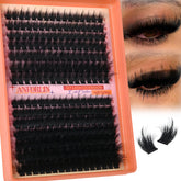 Anforlin Cils Manga Spikes 180D+280D pour un volume intense et un regard spectaculaire.