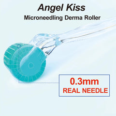 Angel Kiss Derma Roller etui compact, protection pratique pour rangement et voyage.