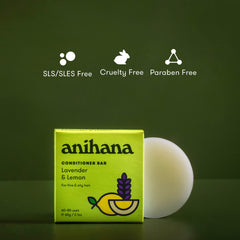 ANIHANA Conditioner Bar – parfum lavande et citron: senteur douce et rafraîchissante.