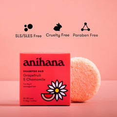 ANIHANA Shampoing Barre emballage compostable, option durable pour soins capillaires