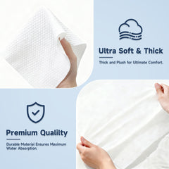 ANKEXIN lingette jetable compacte idéale pour trousse de toilette en déplacement.