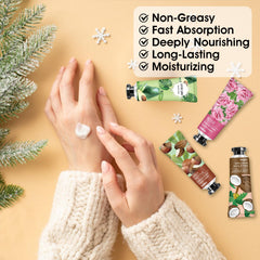 Ankoo-y creme mains rose douceur et soin nourrissant.