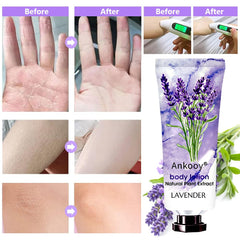 Lotion ANKOOY coco, parfum frais et absorption rapide.