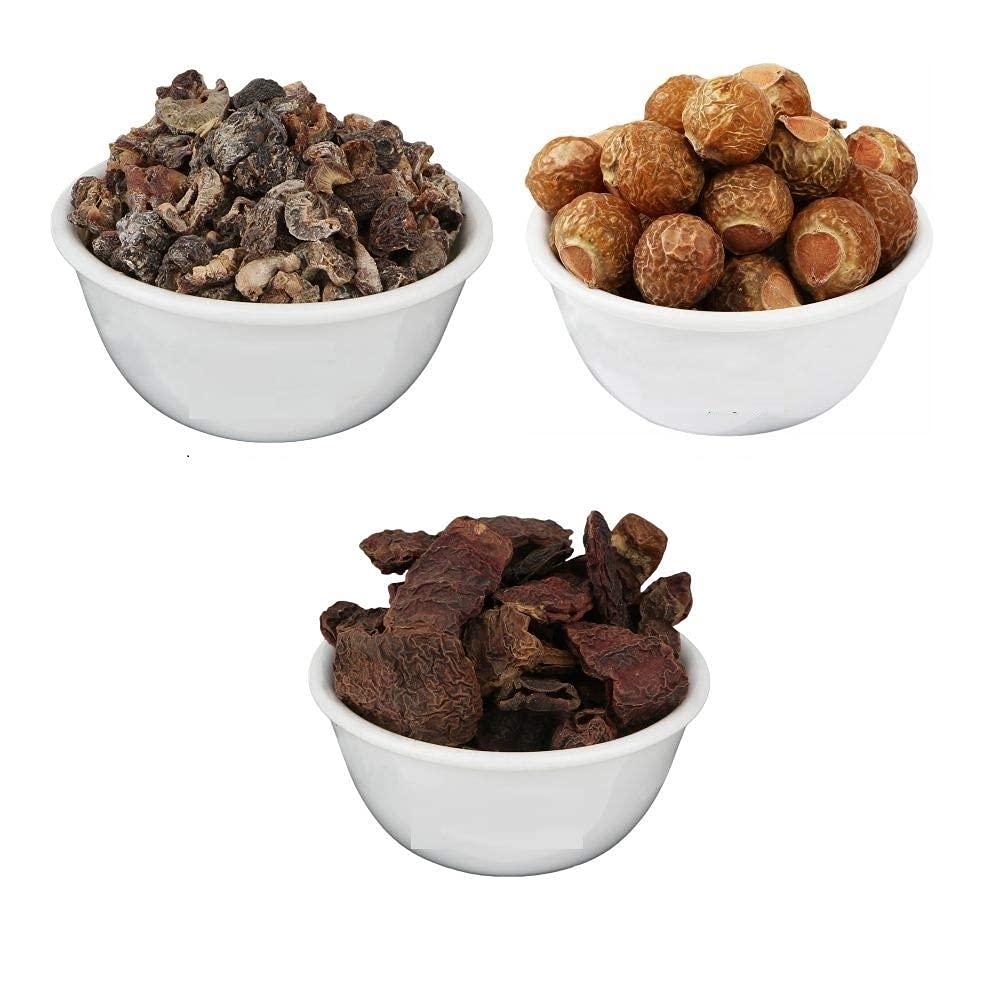 AnNafi Amla Reetha Shikakai gousses pack : soin capillaire naturel prêt