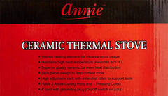 Annie poele thermique ceramique panneau arriere, confinement efficace des outils.