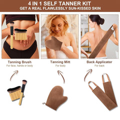 ANSPHIE applicateur dos bronzage, accès facile aux zones difficiles.