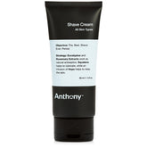 Anthony Shaving Cream for Men bottle packaging emphasizes a soothing formula