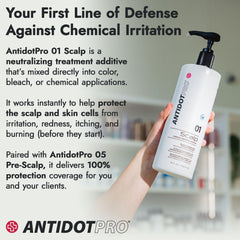 AntidotPro 01 ajout dans colorations pour limiter l'irritation