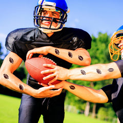 ANTING tatouages football motifs arc-en-ciel pour activités en plein air.