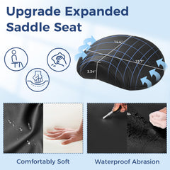 ANWBROAD tabouret roues silencieuses déplacement fluide