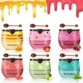 Anweina Bee Lip Balm Honey Pot with honey scent for deep moisture and smooth lips.