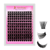 ANYFAIRY Grappes Cils 8-18mm: 144 pièces pour un look personnalisé.