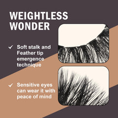ANYFAIRY bande ultra-fine — base discrète pour une tenue confortable.