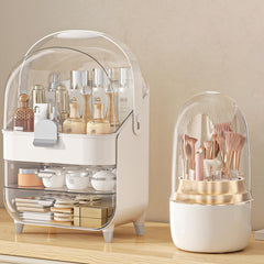 Anylady organisateur-maquillage triple étages pour rangement clair.