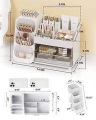 Anylady Rangement soins et parfums, accès rapide et organisé sur la coiffeuse.