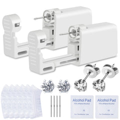 Anzero pistolet piercing jetable pour un piercing d’oreille sûr à domicile.
