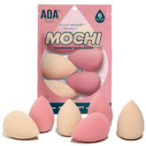 AOA Studio ensemble-eponge-mochi : application douce et teint uniforme.
