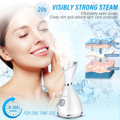 AOEDEO kit soin peau inox 4 pièces, durable et hygiénique