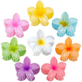 Pinces cheveux AOENJIE avec fleurs hawaïennes pour un look estival élégant.