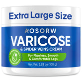 Crème AOSORW varices – emballage élégant prêt à être utilisé régulièrement.