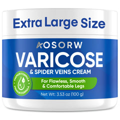 Crème AOSORW varices – emballage élégant prêt à être utilisé régulièrement.
