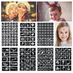 Aottom 204-pochoirs: motifs variés faciles à réaliser.