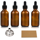 Bouteilles AOZITA ambrées de 30 ml avec pipette, idéale pour huiles essentielles.
